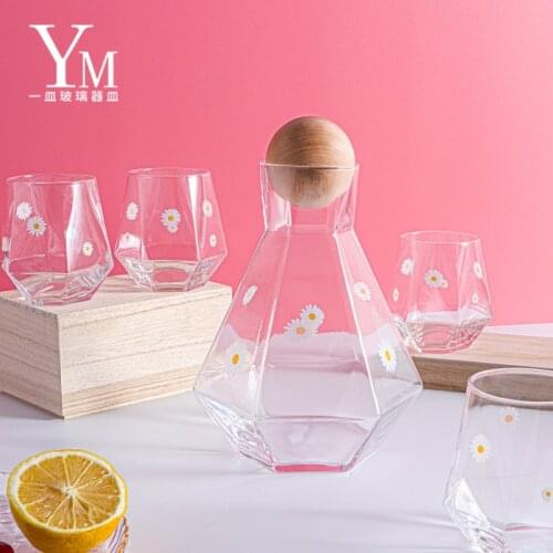 1.38L Household drinking cups kettle pot water jug water bottle dispenser water pitcher glass pitcher juice jug