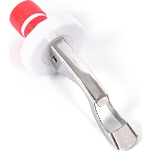 1 pc Useful Stainless Steel Wine Bottle Stopper Plug Sparkling Champagne Sealer Tool
