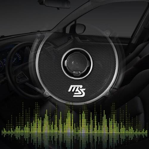 10pcs 3D aluminum speaker stereo speaker badge emblem Sticker for Mazda 3 mazda 6 CX 5 CX-5 CX3 323 Axela Atenza Accessories