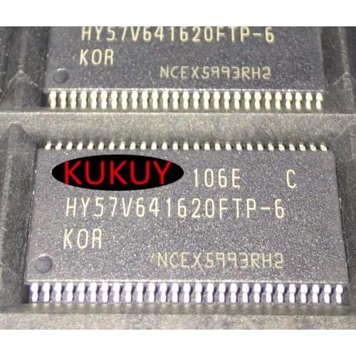10pcs/lot HY57V641620 HY57V641620FTP-6 TSOP-54