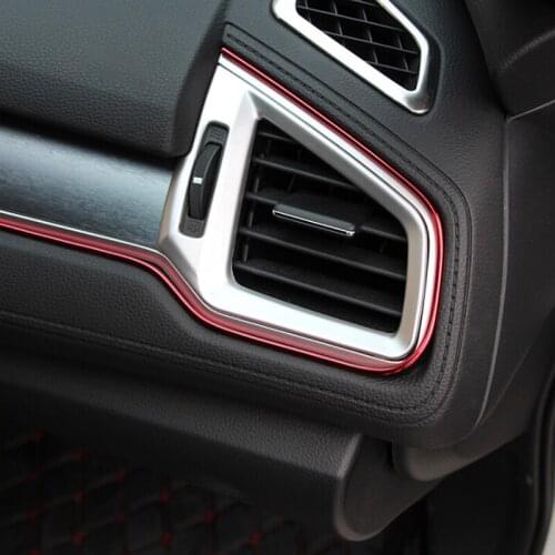 2/5M Universal Flexible Car Interior Moulding Trim Strip Line DIY Decoration Gap Door Panel accessories
