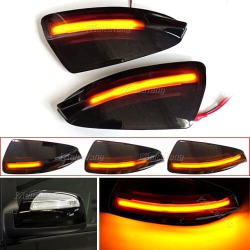2x Dynamic Blinker Turn Signal LED Side Mirror Indicator Light Lamp For Mercedes Benz VIANO W639 VITO Bus M-Class W164 C-CLASS