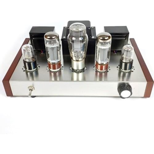 El34 Class A single-ended tube fever power amplifier, output power: 13W, frequency response: 20Hz--26KHz, distortion