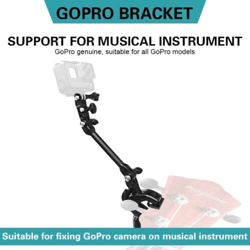 GoPro original motion camera instrument fixture guitar drum stage camera fixed adjustable bracket the jam