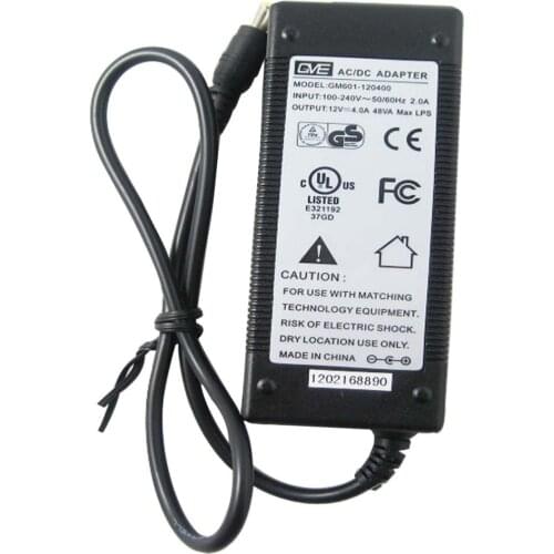 FMUSER 12V 4A high quality DC Power supply Power adapter for 5w 7w 10w 15w FM transmitter