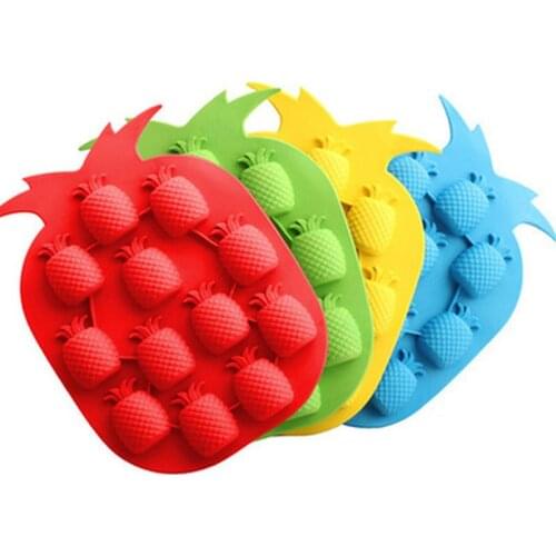 Hawaiian Cactus Pineapple Flamingo Silicone Ice Molds Maker Bar Party Drink Freeze Molds Silicone Mold For Ice Cube Trays Moulds