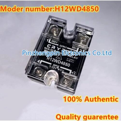H12WD4850 RELAYS H12W D4850 SSR 50A 660VAC DC MODULE IGBT SOLID STATE RELAY H-12WD4850 H12WD-4850 H12 WD4850