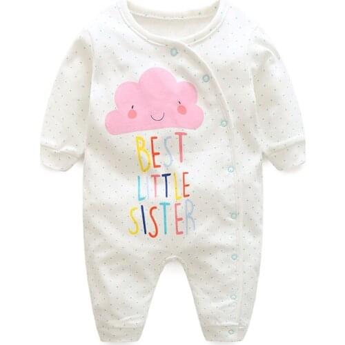 Hooyi 2020 Baby Girls Clothes Set Infant Rompers Bebe Ropa Long Sleeve Boys Romper Babywear Top Quality Newborn Jumpsuits