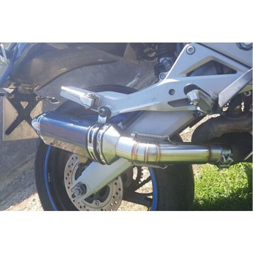 Hornet 600 Motorcycle Exhaust Middle Link Pipe Accessories Escape Connection Pipe System For Honda CB600F CB 600F Slip-on