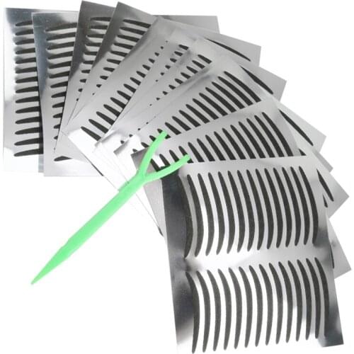 168 PAIRS HIGH QUALITY one-sided Double Eyelid Adhesive Black Tape Narrow