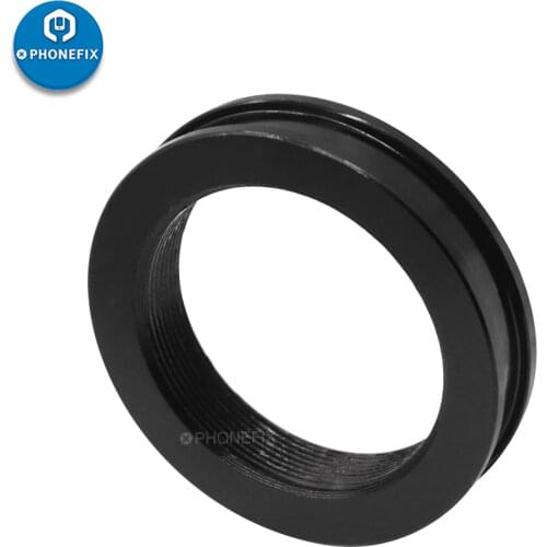 Diameter 38mm to 27mm Thread Adapter to Camera Tube Mount For Trinocular Stereo Microscope Video Camera CTV C-Mount Adapter Ring