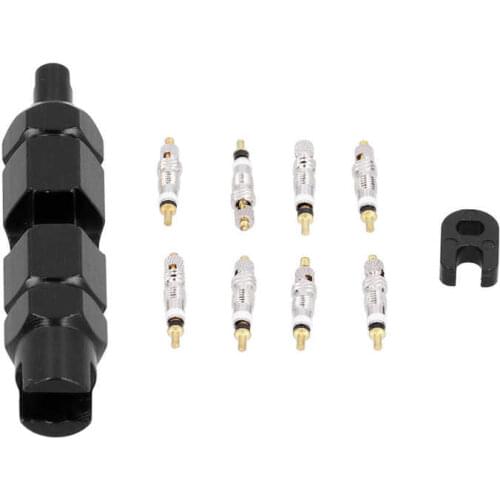 Control valve exhaust exhaust valve control Bike Valve Core Remover Tool Kit Repair Set French Brass for Mountain