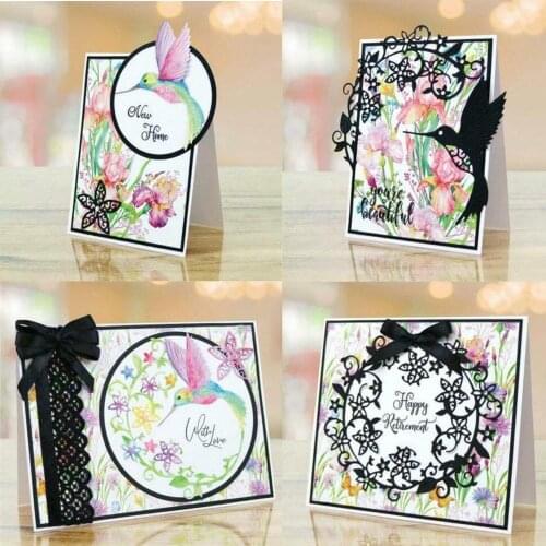 Metal Cutting Dies DIY Card Making Album Embossing Crafts Scrapbooking Artist Cutting Stencils Flower Wreath Dies Template Die