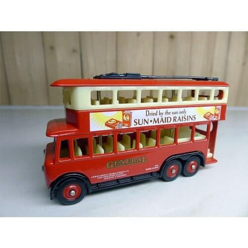 COR GI 1:76 P88316 Sun Maid Raisins bus Alloy model car Metal toys for childen kids diecast gift