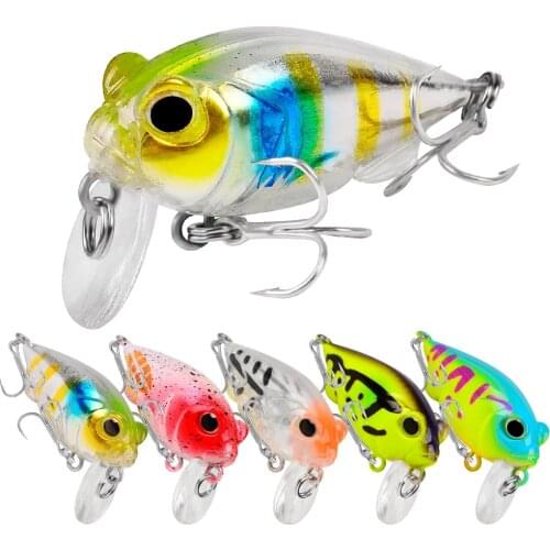 Heng Jia New 1PcsSelling Fishing Bait 4Cm 2g High-quality Trolling Perch Minnow Simulation Artificial Lure Fishing Supplies Luya