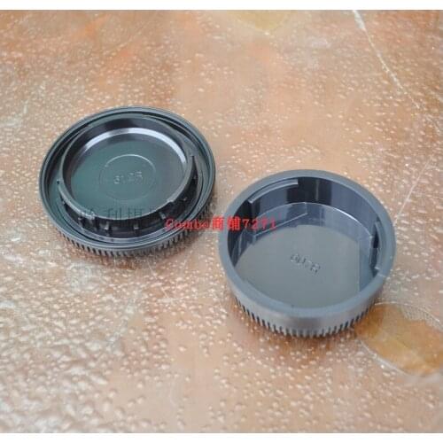 New 10X Front Body Cover + Rear Lens Cap Hood Protector for D80 D90 D3000 D3100 D5000 D850 D5 D4 D610 DSLR Camera Bayonet Mount