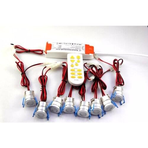 New Arrival 8pcs High Quality Dimmable 3W Mini COB LED Downlight LED Spot light LED Ceiling Lamp+Driver+Dimmer Free Shipping