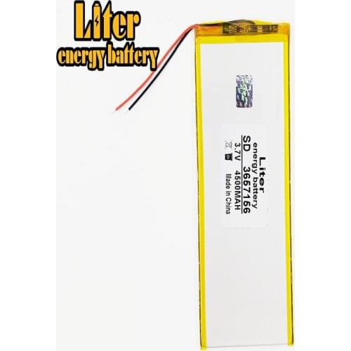 3657156 3.7V 4500mAh 3555155 Polymer lithium ion / Li-ion battery for tablet pc