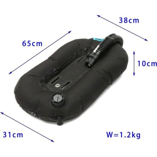 Diving Donut Wing Tech Dive 25lbs BCD Single Tank Buoyancy W/ Airway Hose