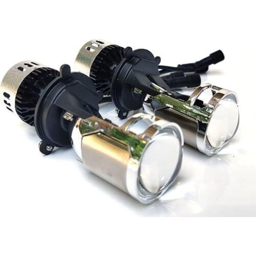 6000K 55W ultra-bright LED bifocal lens car non-destructive installation H4 dedicated distance and near integrated headlight