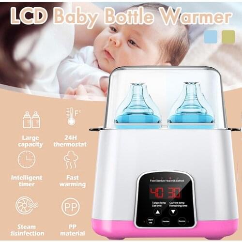 Smart Automatic Intelligent 6 in 1 Thermostat Baby Bottle Warmers Disinfection 220V Electric Fast Warm Milk & Sterilizers