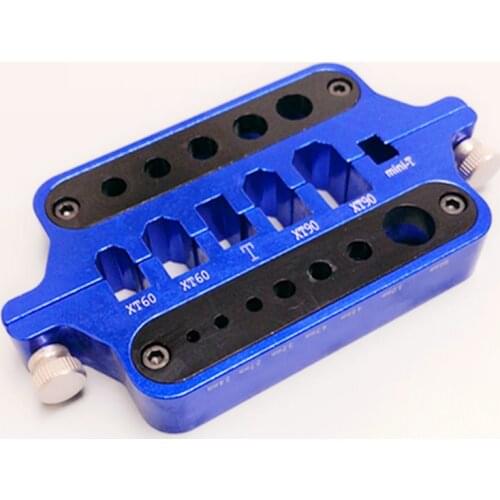 Alloy Universal Soldering Station for XT60 XT90 Mini T Deans Banana Connectors Plugs RC Hobby Tool for Battery ESC BEC