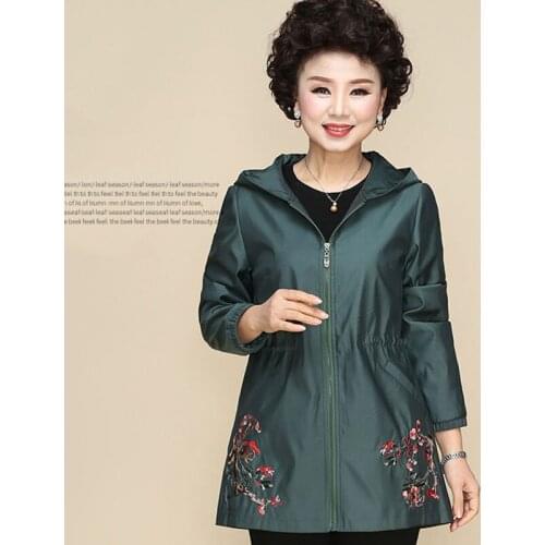 Fashion temperament drawstring waist coat 2020 women jacket spring autumn new zipper mid-length hooded windbreaker coat femalej4