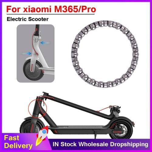 2PCS For xiaomi M365 Fork Rotating Parts Vertical Rod Rotating Ball Steering Device for MIJIA M365 / 1S Electric Scooter