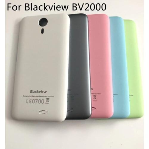 Blackview BV2000 New Protective Battery Case Cover Back Shell + Phone Keys For Blackview BV2000 MTK6735 5.0" 1280x720 Smartphone