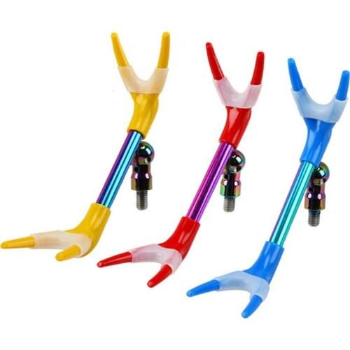 Fishing Rod Holder Double-Headed Rod Stand Luminous Bracket Anti-Slip Rod Holder Adjustable Fishing Pole Tackle Accessories