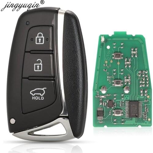Jingyuqin Car Remote Smart Key 433MHz ID46 Chip Suit for HYUNDAI Santa Fe IX45 Vehicle Control 95440-2W600