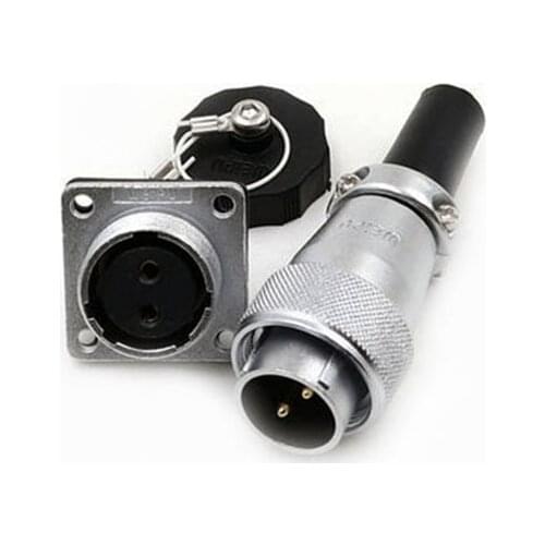 M16 WS16 2 3 4 5 7 9 10 Pin TQ+Z Industrial Waterproof Aviation Connector Panel Mounts Male Plug With PVC Sleeve Female Sockets