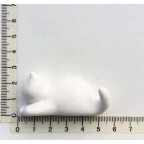 Cartoon Cat)Fridge Magnet Creative Travel Commemorate Crafts 3D Ornaments Magnetism Resin Material Refrigerator Stickers