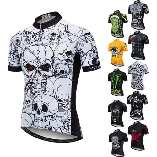 Mens Cycling Jerseys Road Bike Shirts Breathable Short Sleeve Bicycle Clothing Summer Cycle Uniform Mountain Bike Clothing