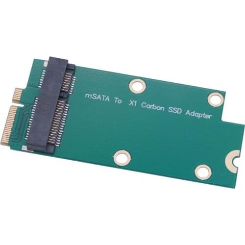 Mini PCI-E mSATA SSD to Lenovo X1 Carbon SSD Adapter Card