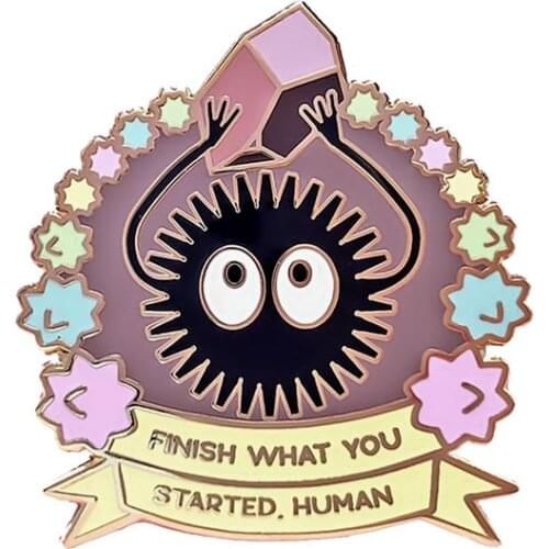 PF1228 Japanese Anime Manga Icons Movie Collection Cute Enamel Pin Badge Cartoons Collar Lapel Pin for backpacks Jewelry Gifts