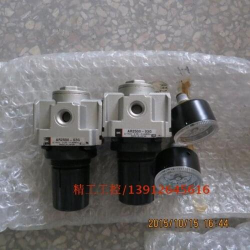 [SA] SMC original pressure regulating valve valve AR2500-03G header containing spot making plans --2PCS/LOT