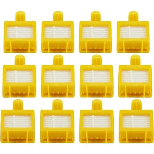 AD-Hepa Filter Vacuum Cleaner Accessory Kit Replacement For Irobot Roomba 700 Series 760 770 780 -Includes 12 Filters - Fully Co