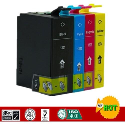 Compatible Ink Cartridge for T1301 E-1301 130 T1304 For Epson Stylus SX525WD SX535WD SX620FW Office BX525WD BX535WD etc