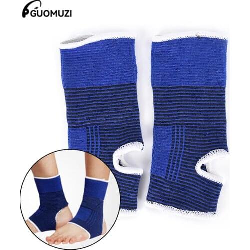 1 Pair of Ankle Support Brace,Elastic Protection Foot Bandage,Sprain Prevention Sport Fitness Guard Band hot sale