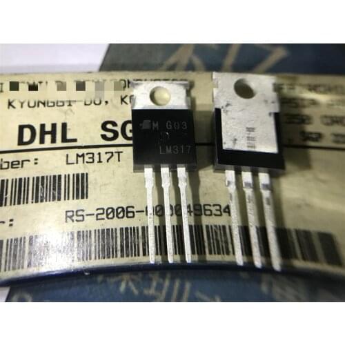 10PCS LM317T LM317 Brand new and original chip IC