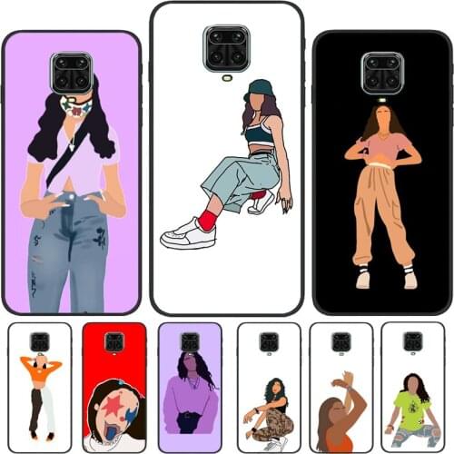 Avani Gregg For Xiaomi Redmi Note 10 Pro 8T 9S Note 7 8 9 Pro Case For Redmi K40 9C 9A 9T Back Cover