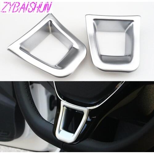 Car Design Matt Steering Wheel Spangles Cover for VW Golf 7 Jetta MK5 MK6 2015 Mens Polo 2014-2015 passat B7 2015 B8 accessory