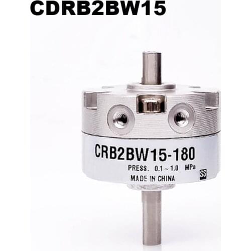 CRB2BW Series SMC Type Rotary Cylinder CRB2BW15-90S CRB2BW15-180S CRB2BW15-270S Single Vane Pneumatic Rotary Actuator Bore 15