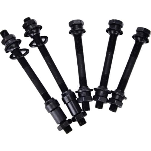 Mountain Bike Hub Shaft Hollow Shaft Bicycle Solid Shaft Front Rear Hub Axis Mountain Bike Shaft Lever