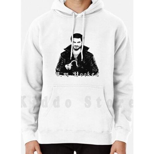I'M Hooked hoodies long sleeve Captain Hook Killian Jones Once Upon A Time