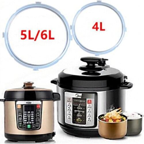 Home Kitchen Cooking Tools 4L/5-6L Replacement Silicone Gasket Sealing Ring For Kitchen Electric Pressure Cooker Tool