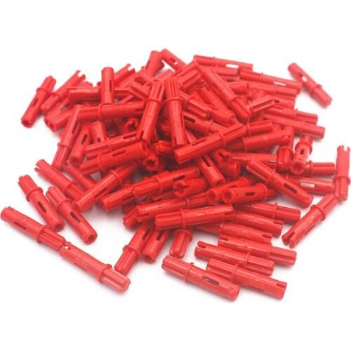 MOC Building Blocks Technical Parts 100pcs Technical CON.BUSH 2M FR.WITH CROSS AXLE compatible with lego for Kids Boys Toy 11214