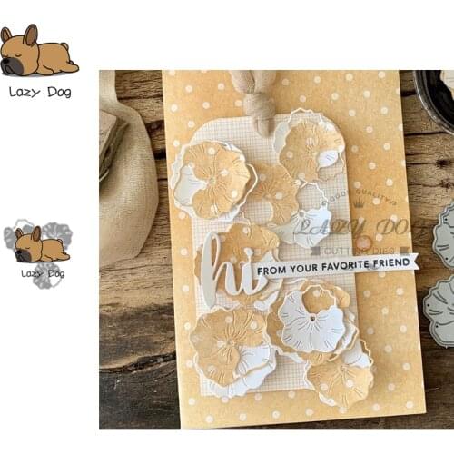 Flower Series Metal Cutting Dies Scrapbooking Stencil DIY Decorative Craft Embossing Die Cuts Card Making New Dies For 2020