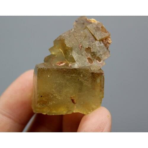New mineral ! 39g Natural yellow fluorite Cluster mineral specimens Stones and crystals Healing crystal